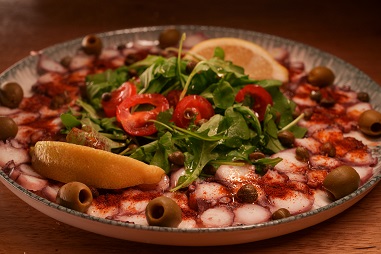 Carpaccio de poulpe